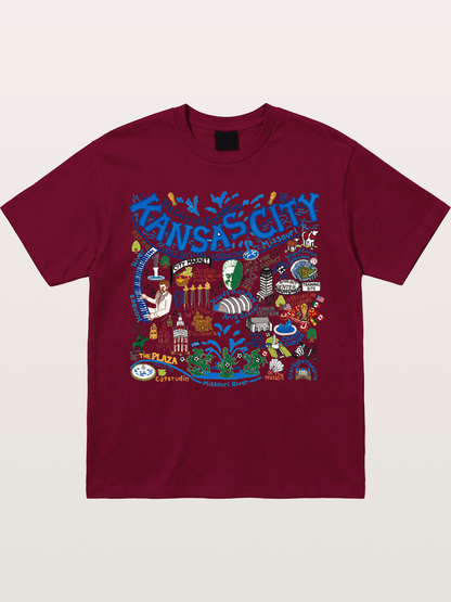 Kansas City World Cup Graphic Gildan T-shirt