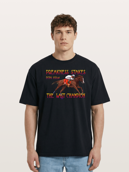 2026 Preakness Race Horse 1 Silks Cotton T-shirt