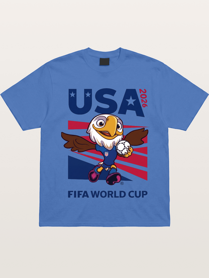 USA Eagle Mascot World Cup Gildan T-shirt