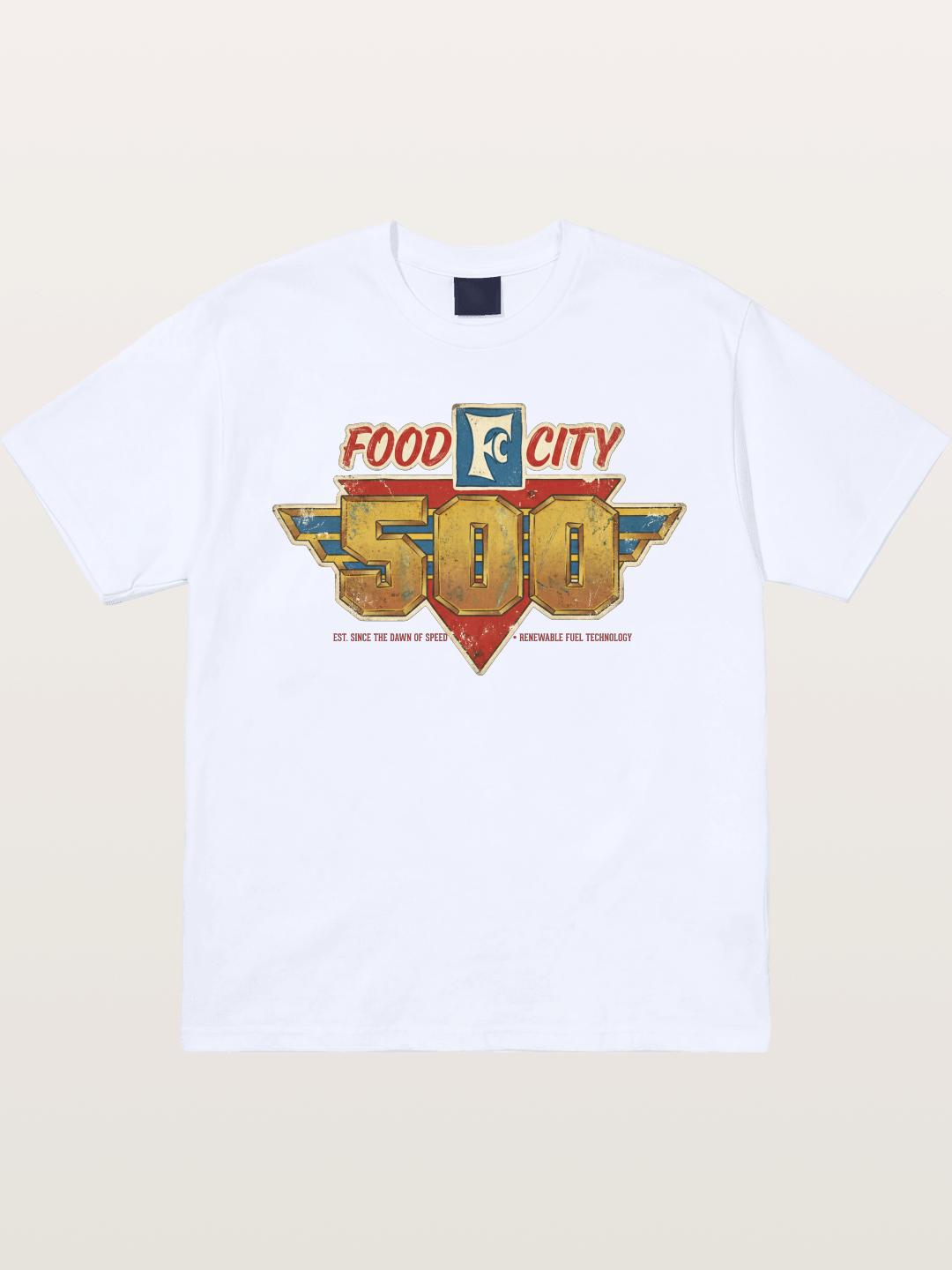 Food City 500 Retro Logo Art Gildan T-shirt