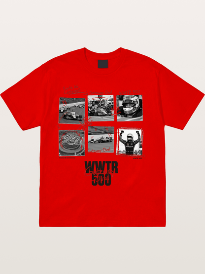 Scrapbook WWTR500 Race Print Cotton T-shirt