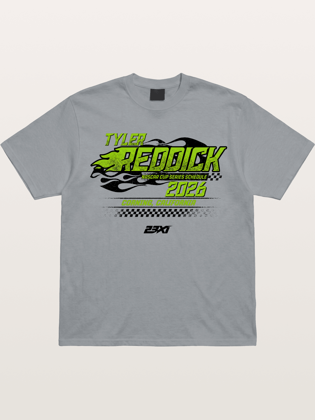 Tyler Reddick 2026 NASCAR Schedule Art Gildan T-shirt