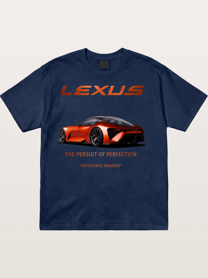 Lexus Concept Car Orange Poster Cotton T-shirt