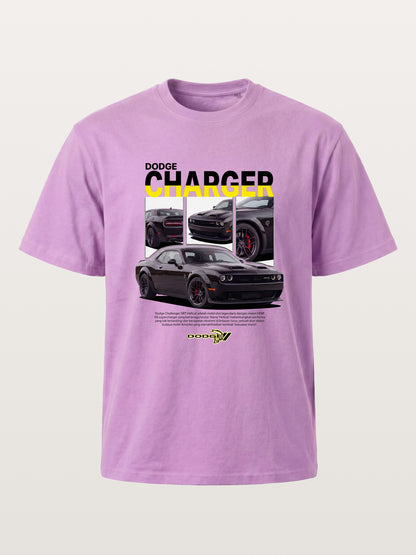Dodge Hellcat Triple Car Collage Gildan T-shirt