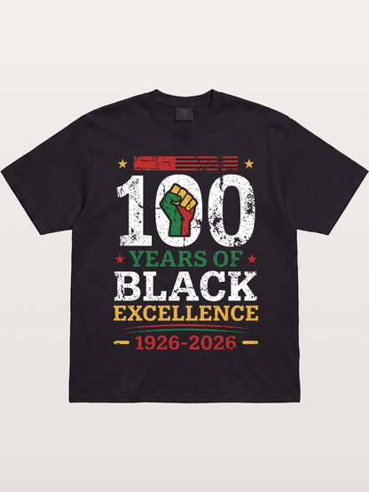 Juneteenth Centennial Excellence Tribute Gildan T-shirt