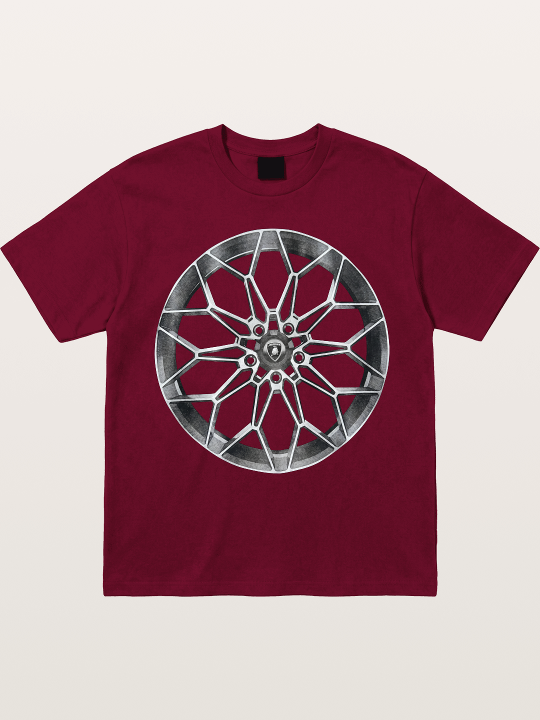 Lamborghini Multi-Spoke Alloy Wheel Gildan T-shirt