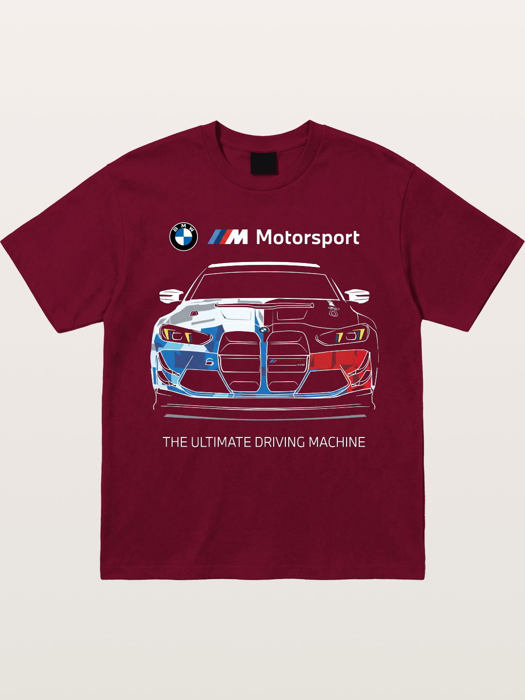 BMW M Motorsport Race Car Livery Gildan T-shirt
