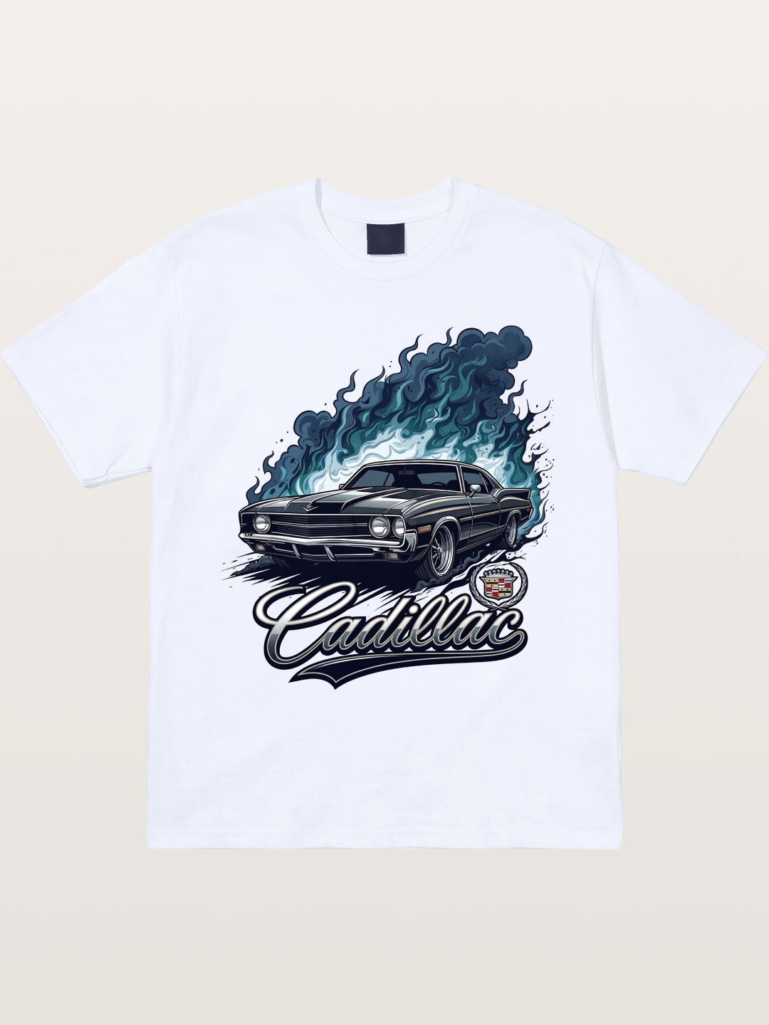 Smoke Burst Luxury Sedan Gildan T-shirt