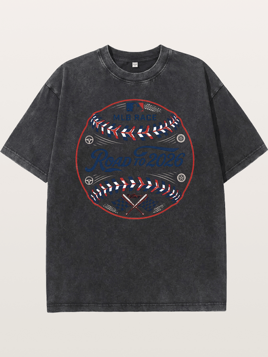 MLB Race 2026 Washed T-shirt
