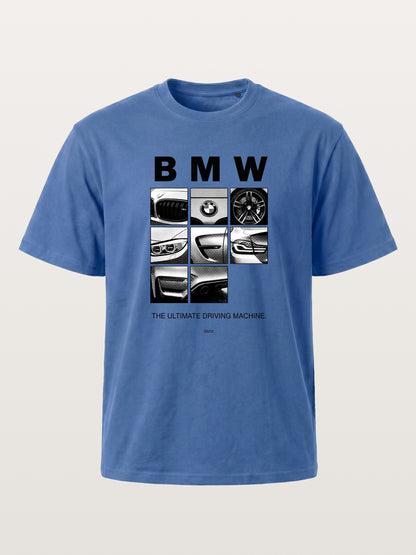 BMW 9 Grid Detail Collage Gildan T-shirt