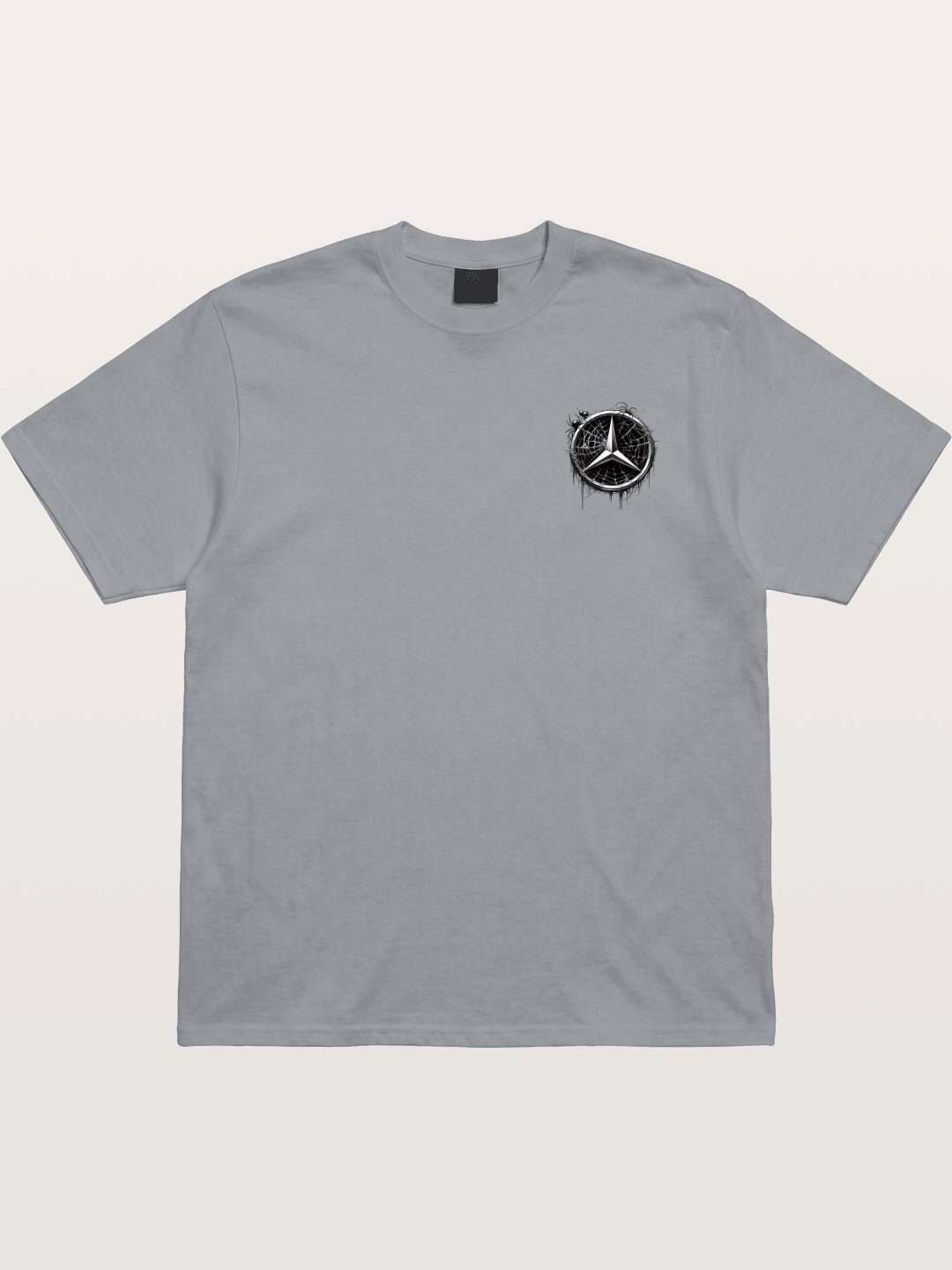 Mercedes Spider Web Logo Art Gildan T-shirt