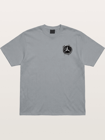 Mercedes Spider Web Logo Art Gildan T-shirt