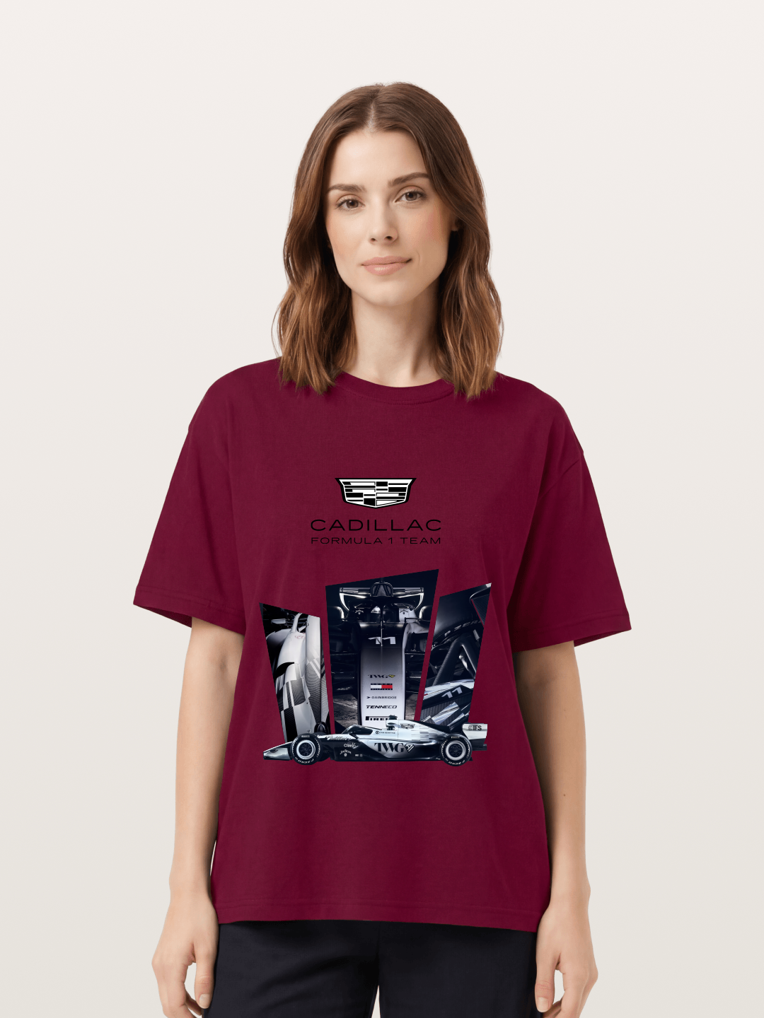 Cadillac F1 Team Racing Art Gildan T-shirt