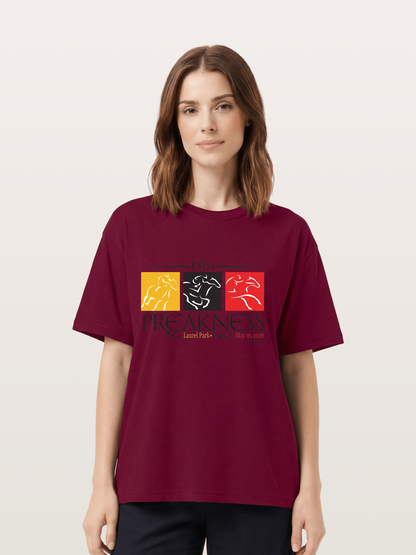151st Preakness Race Minimal Poster Gildan T-shirt