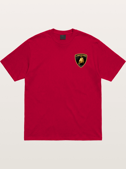 Lamborghini Golden Bull Shield Gildan T-shirt