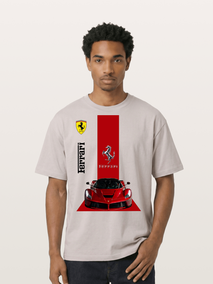 Prancing Speed Cotton T-shirt