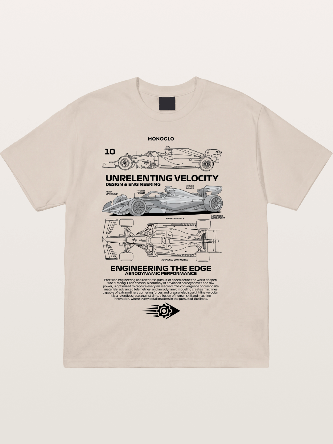 Unrelenting Velocity Cotton T-shirt