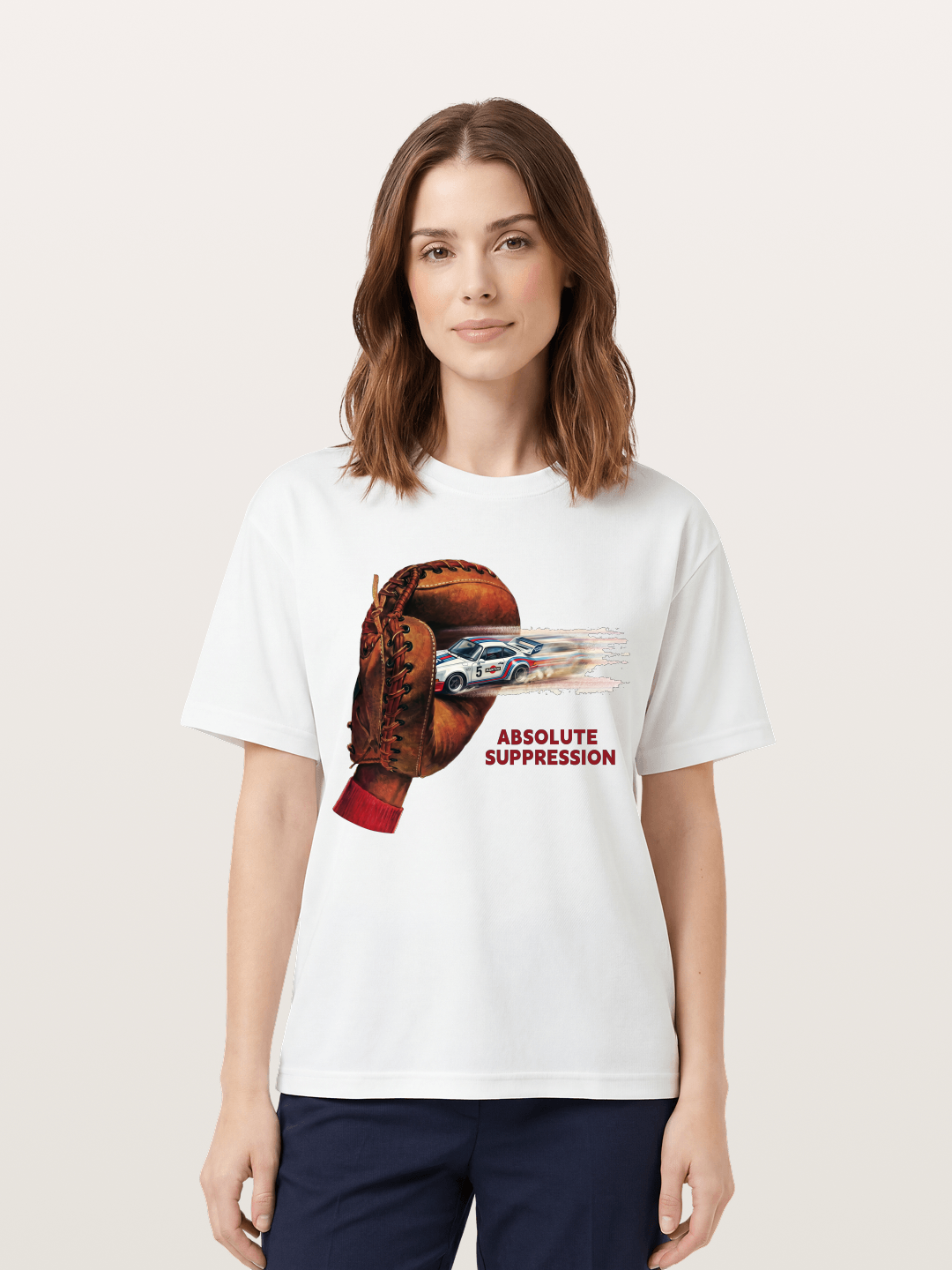 Absolute suppression Cotton T-shirt