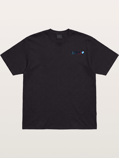 BMW Modern Typography Logo Cotton T-shirt