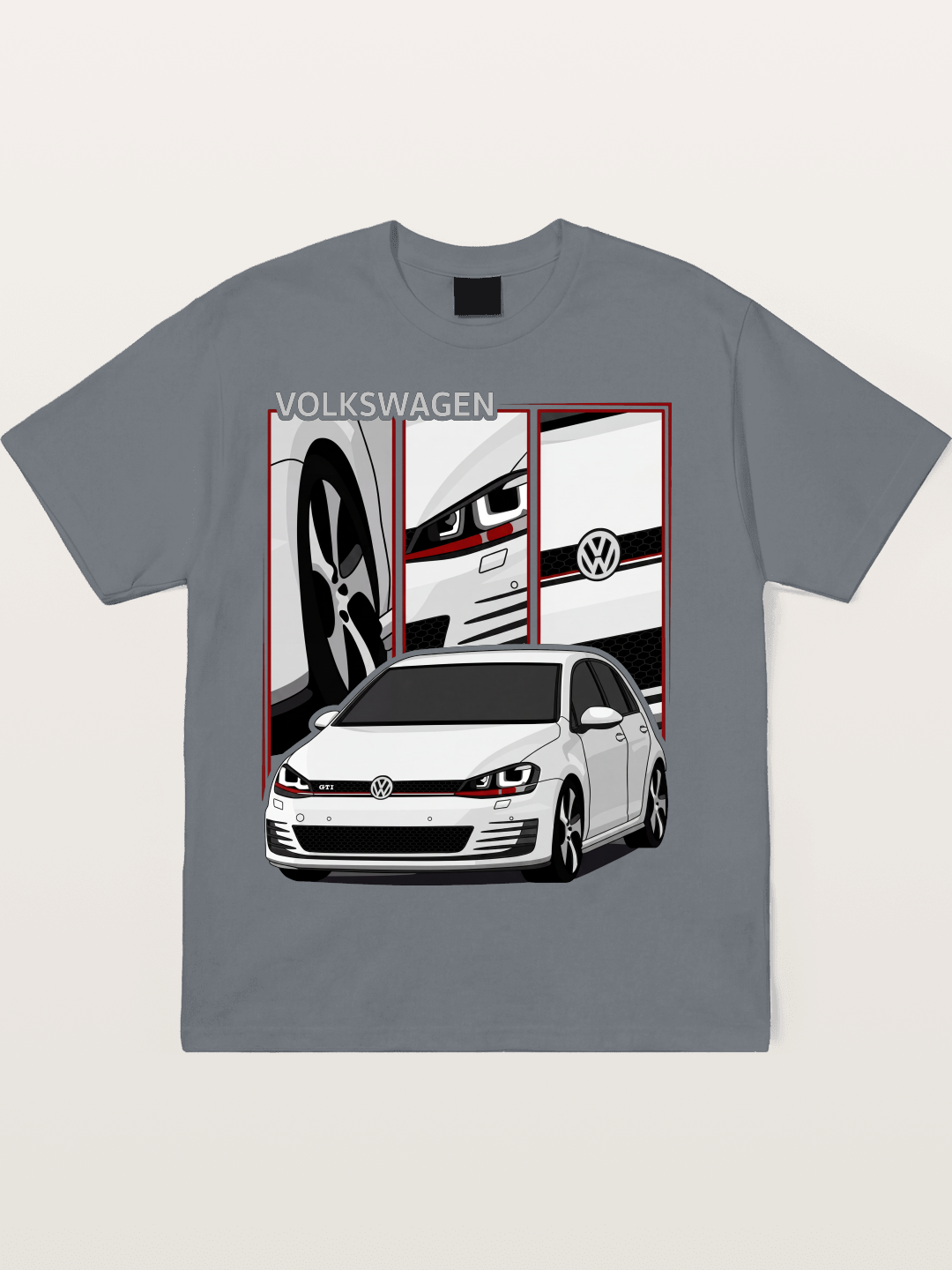 Volkswagen Golf MK7 GTI Front Cotton T-shirt
