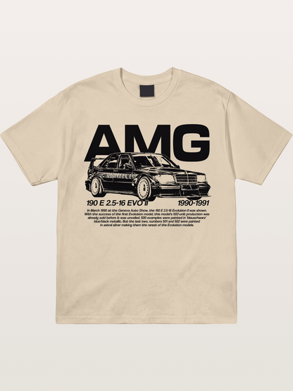 AMG 190E EVO Racing Car Art Gildan T-shirt