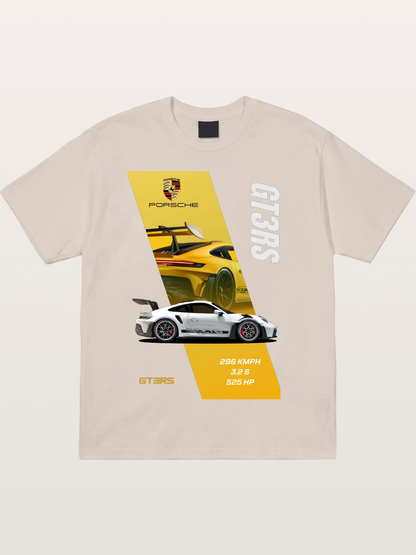 Dual 911 GT3 RS Poster Cotton T-shirt