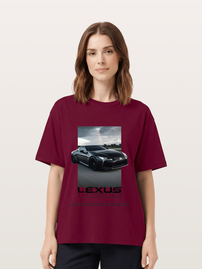 Lexus LC500 Sports Car Poster Gildan T-shirt