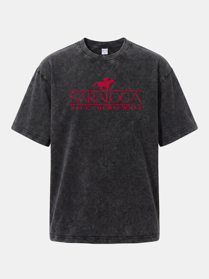 Saratoga Race Course Classic Logo Washed T-shirt