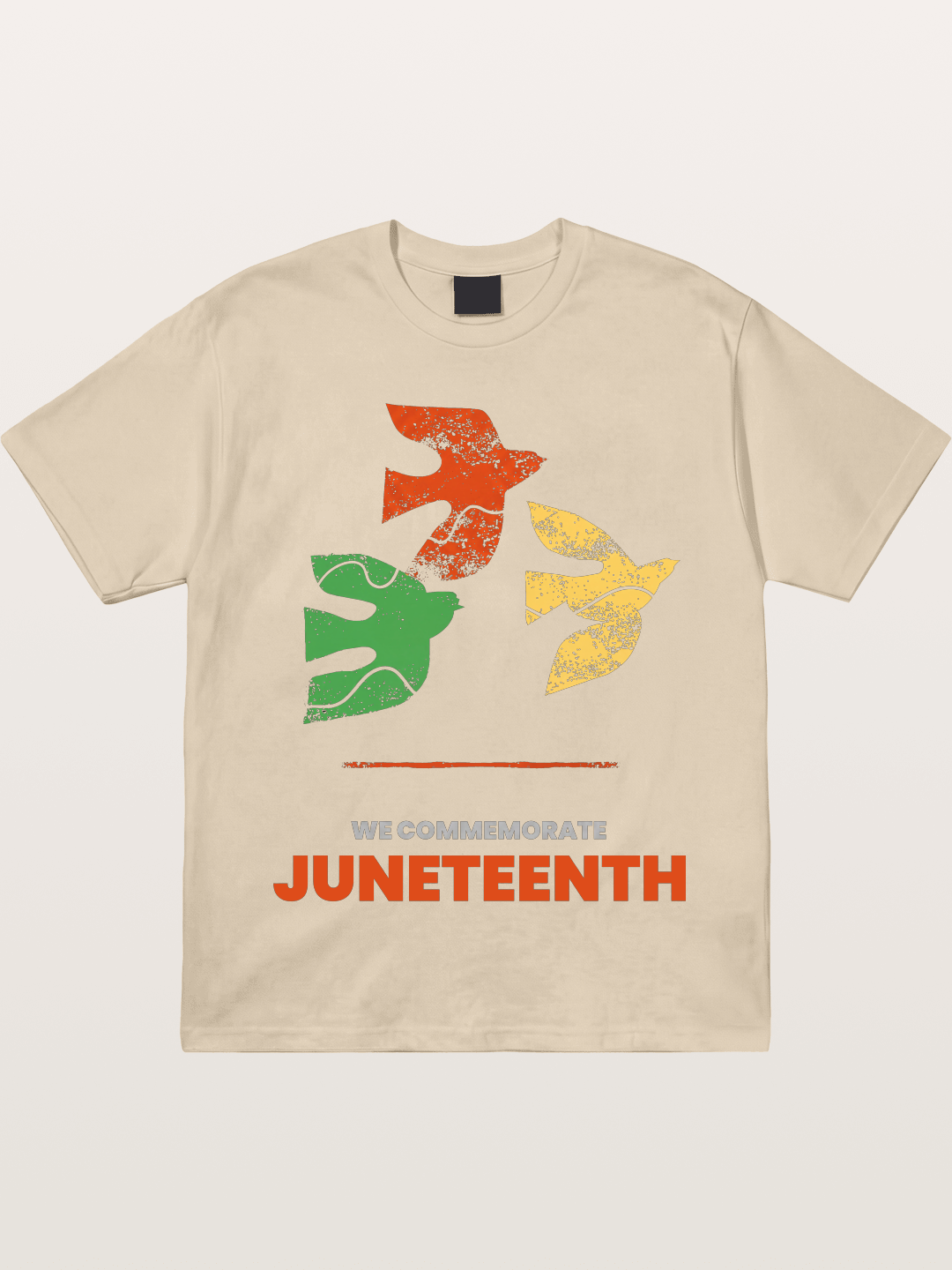 Juneteenth Peace Doves Commemoration Gildan T-shirt