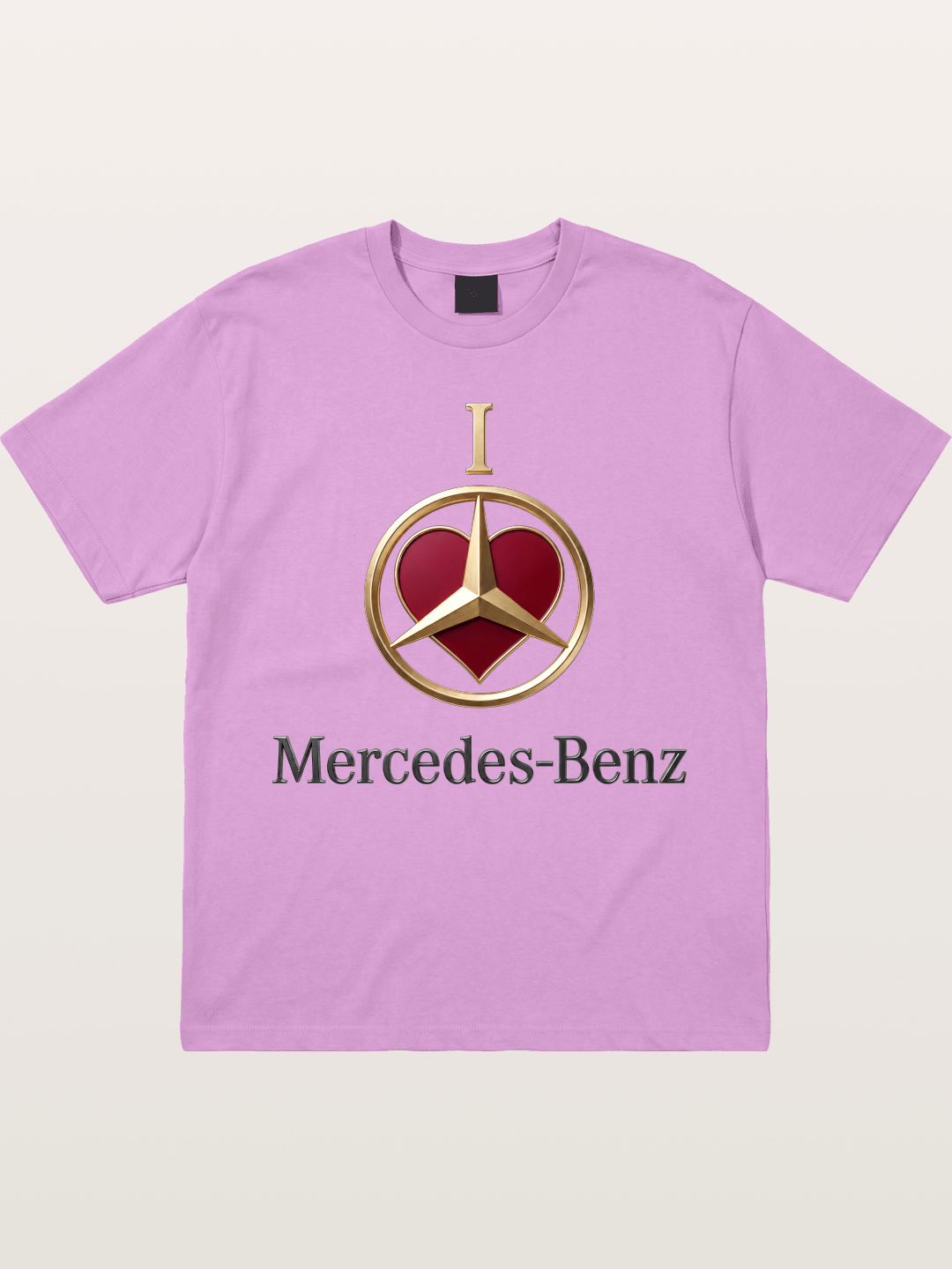 Mercedes Love Logo Art Gildan T-shirt
