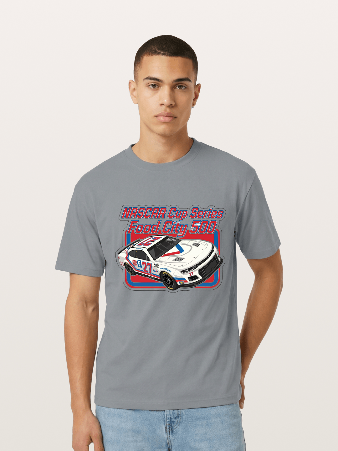 NASCAR Food City 500 Car Gildan T-shirt