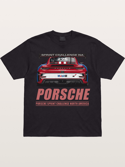Porsche 911 Sprint Challenge Rear Gildan T-shirt