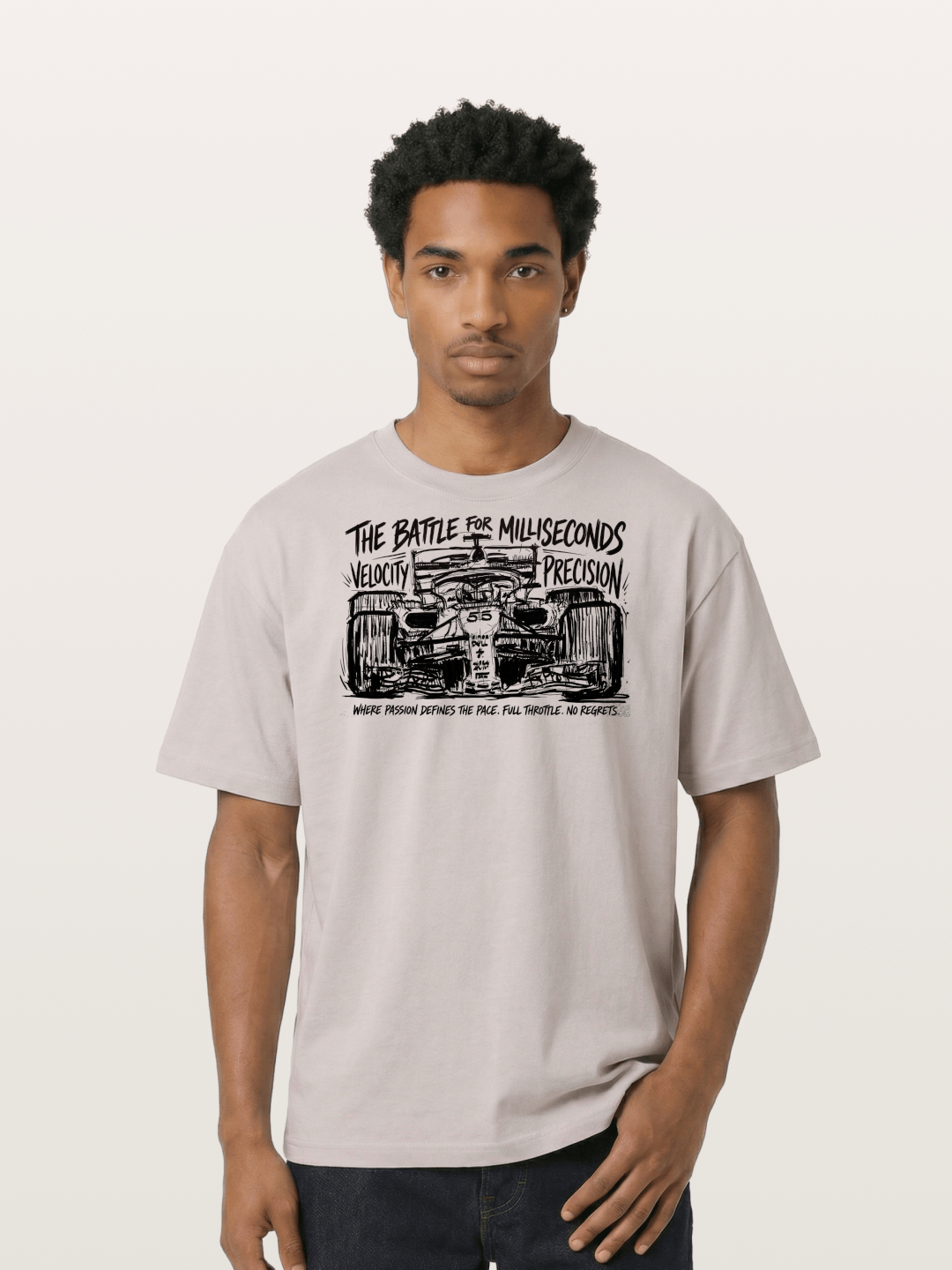 Millisecond Battle Cotton T-shirt