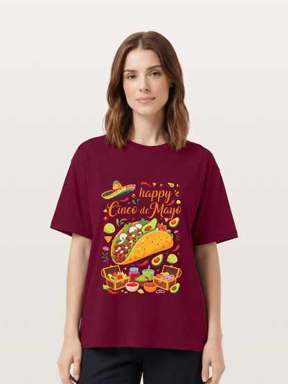 Cinco de Mayo Giant Taco Feast Gildan T-shirt