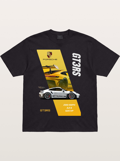 Dual 911 GT3 RS Poster Cotton T-shirt