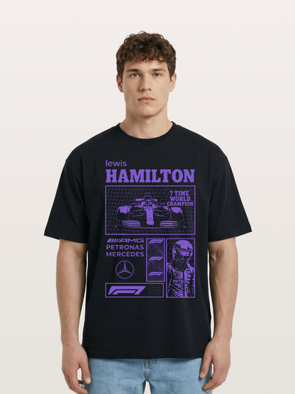 Hamilton 7x World Champion Cotton T-shirt