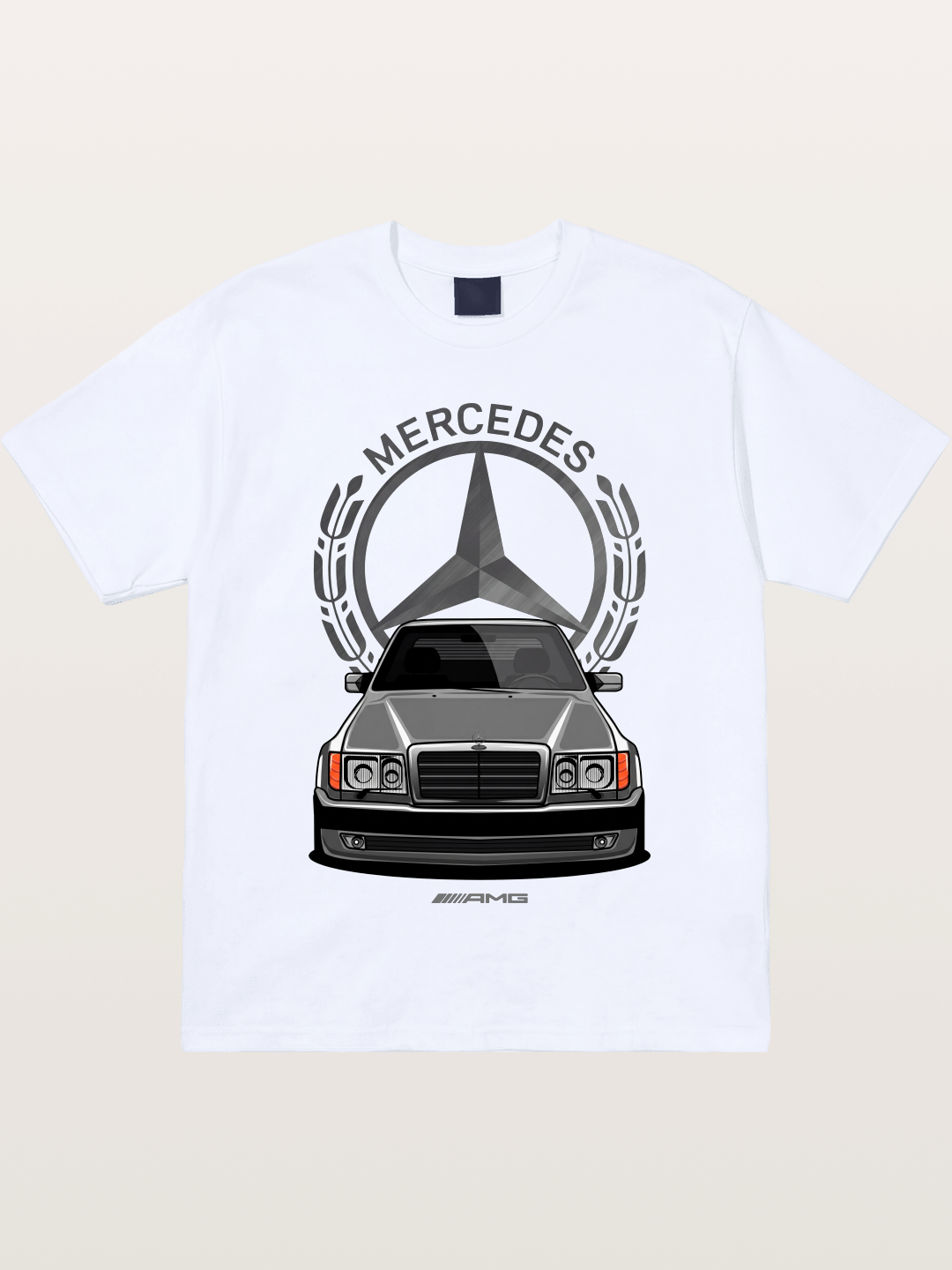Vintage Benz Front End Gildan T-shirt