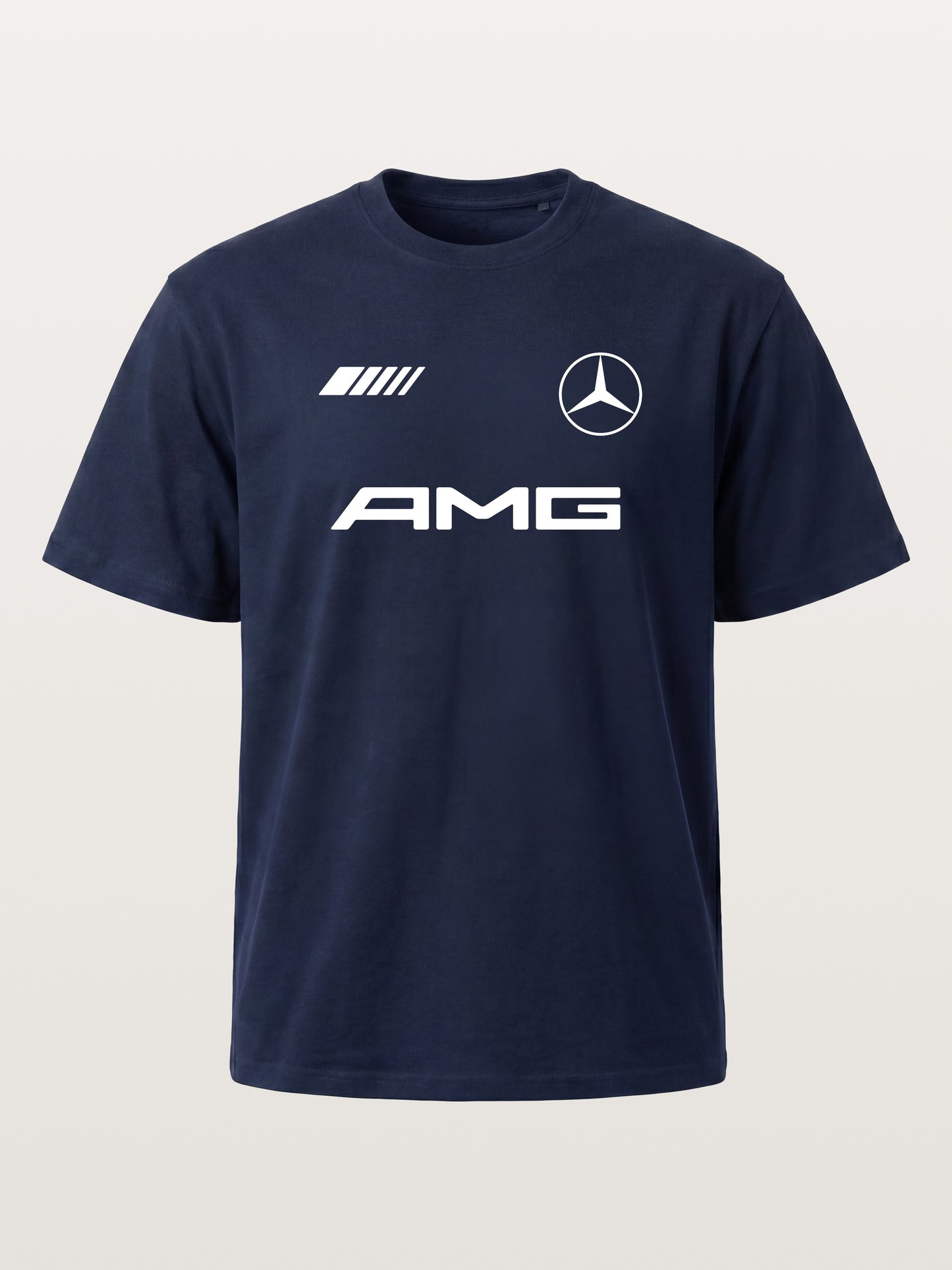 Mercedes AMG Three Element Dark Layout Cotton T-shirt