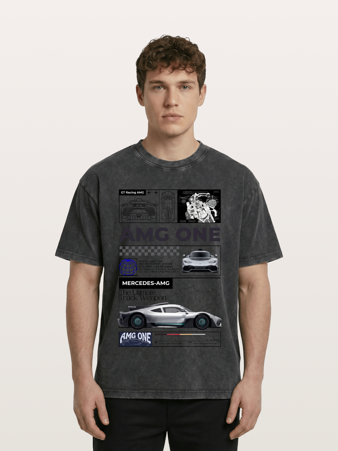 AMG ONE Legacy Washed T-shirt