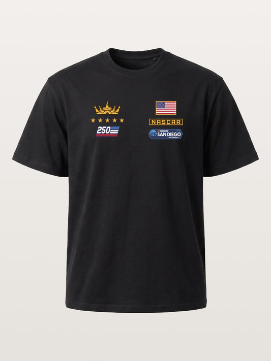 San Diego NASCAR 250th Crown Mark Cotton T-shirt