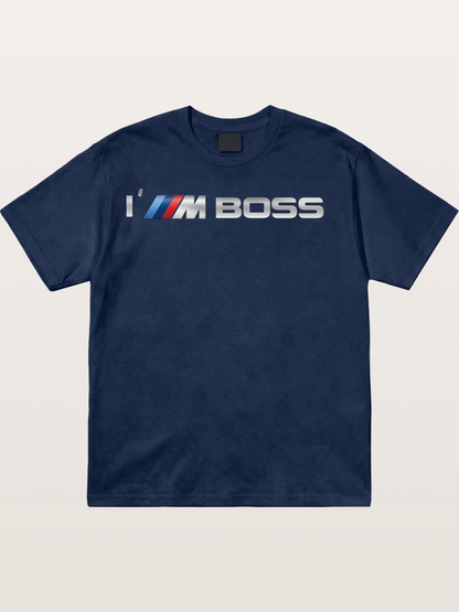 BMW M Boss Badge Graphic Cotton T-shirt