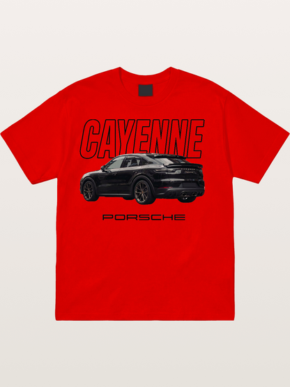 Porsche Cayenne SUV Poster Cotton T-shirt