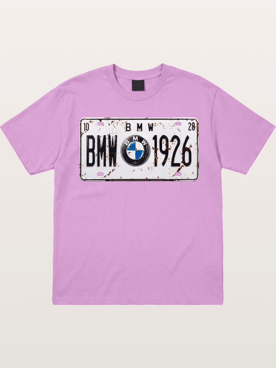 Vintage BMW License Plate Decor Gildan T-shirt
