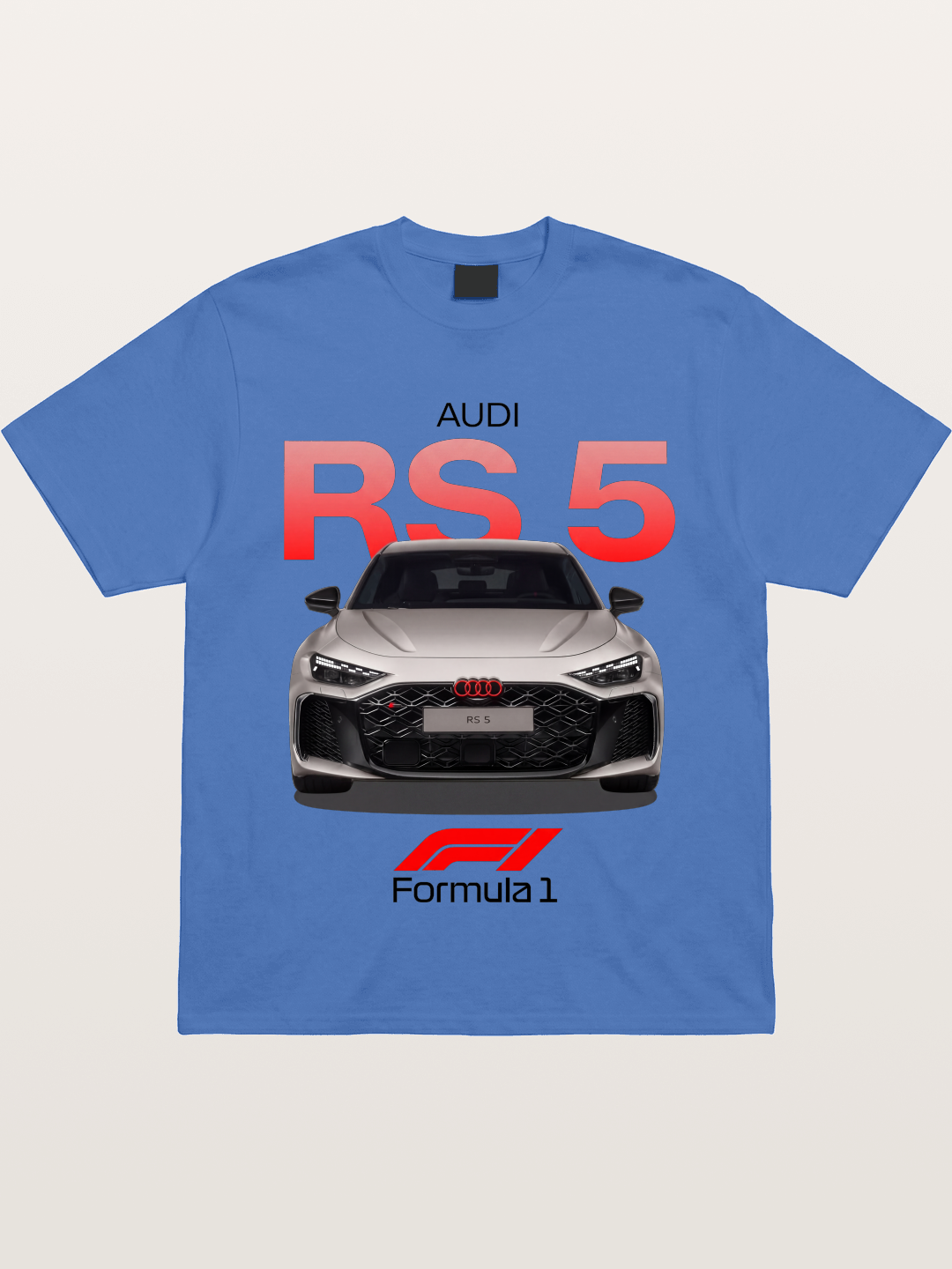 Audi RS5 F1 Inspired Poster Gildan T-shirt