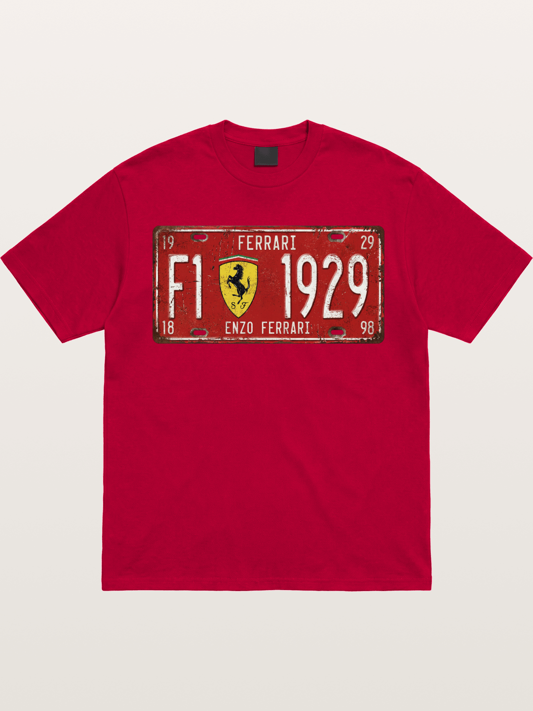 license plate Gildan T-shirt