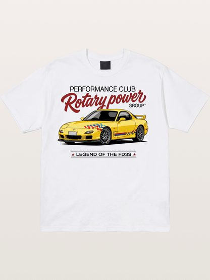 Rotary Power Cotton T-shirt