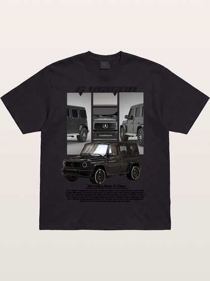 Mercedes G-Wagon Multi Angle View Cotton T-shirt