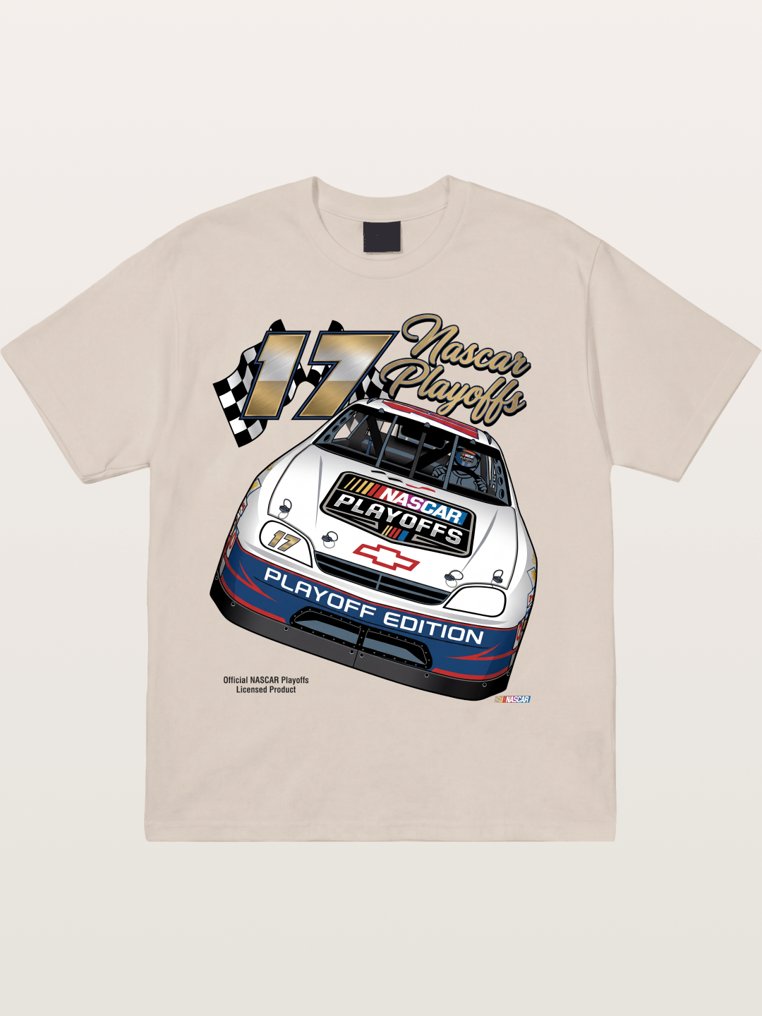 17 Playoff Edition Race Car Cotton T-shirt