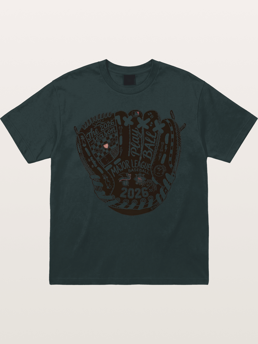 Play Ball Glove Gildan T-shirt