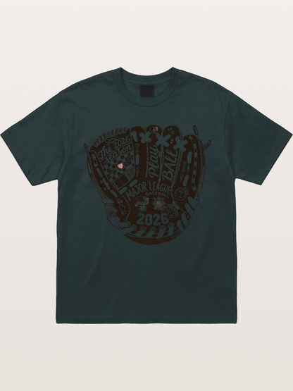 Play Ball Glove Gildan T-shirt